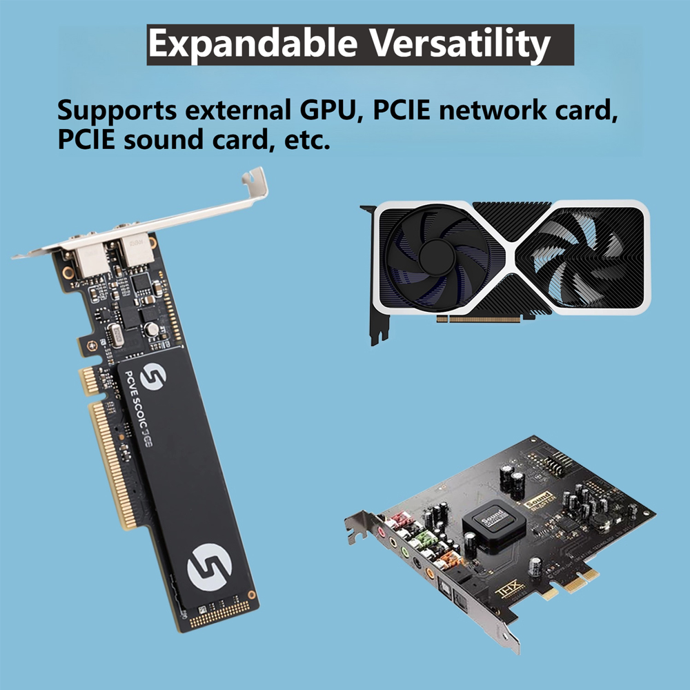 Oculink eGPU Graphics Card Doc - đánh giá và giá External Gpu Dock Pcie 4.0 Oculink