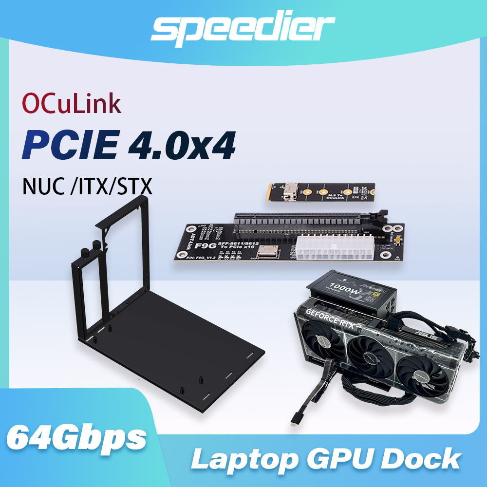 F9G 64Gbps OcuLink to PCIE 4.0 - đánh giá và giá External Gpu Dock Pcie 4.0 Oculink