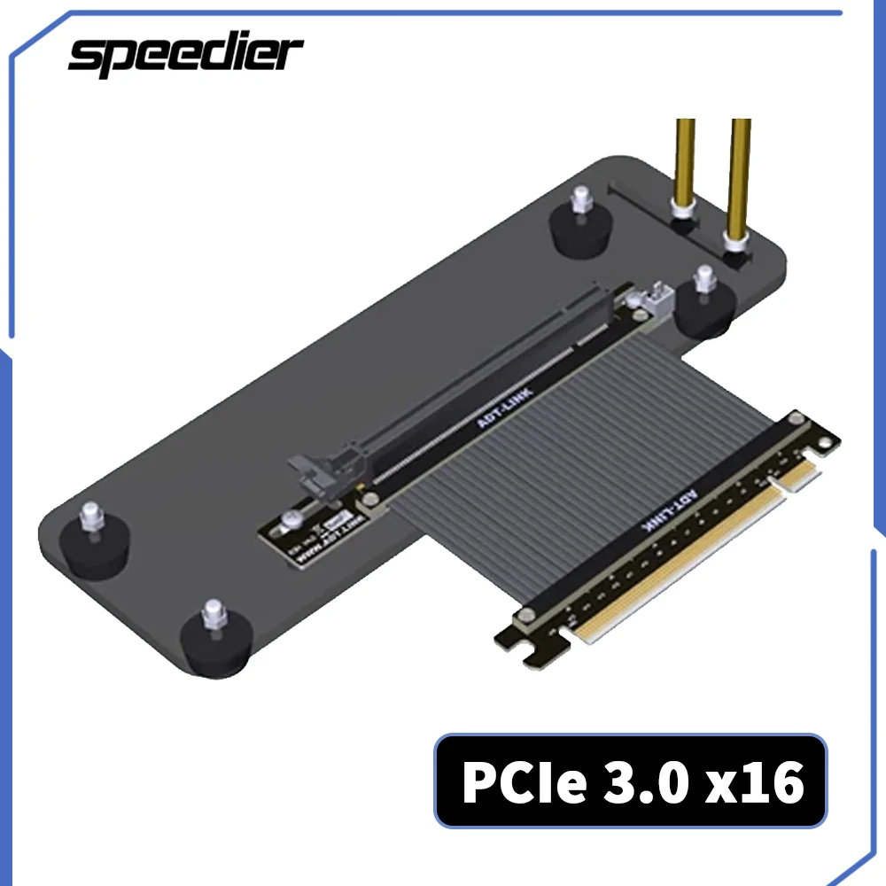 PCI Express X16 Graphics Card  - đánh giá và giá Pcie 4.0 X16 Riser Cable 90 Degree