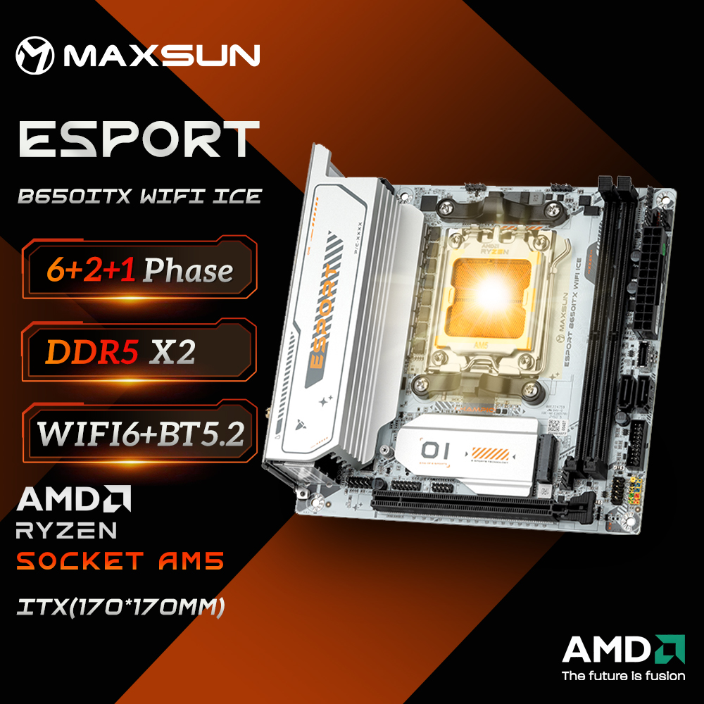 MAXSUN B650M Motherboard ITX A - đánh giá và giá B650 Itx Motherboard Wifi