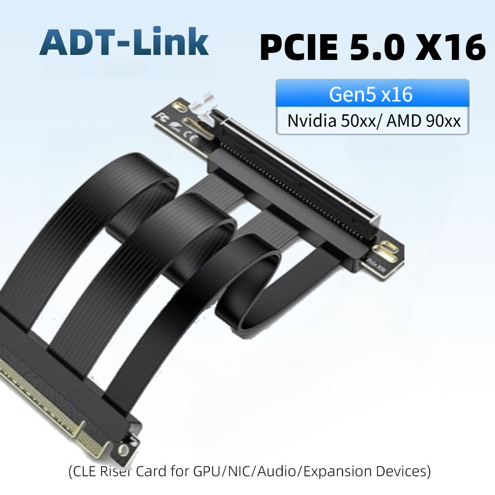 PCIE 5.0 x16 Riser Cable, Perf - đánh giá và giá Pcie 4.0 X16 Riser Cable 90 Degree