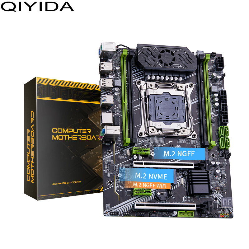 QIYIDA X99 Motherboard Set Kit - đánh giá và giá X99 Dual Cpu Motherboard Combo