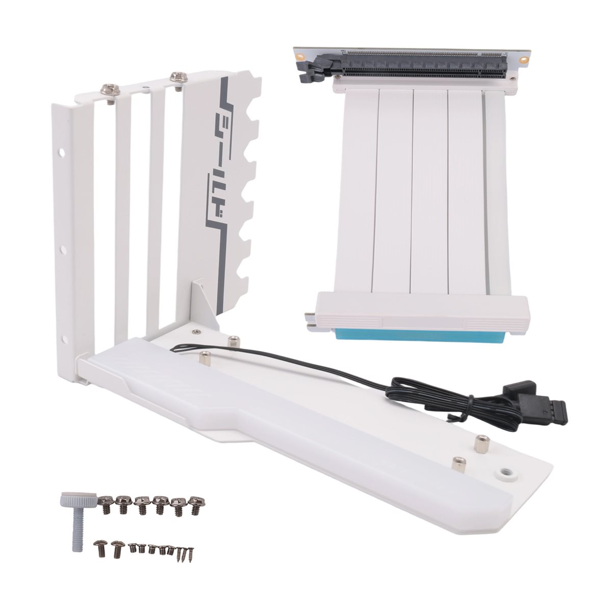 DT81 Vertical GPU Mounting Bra - đánh giá và giá Pcie 4.0 X16 Riser Cable 90 Degree