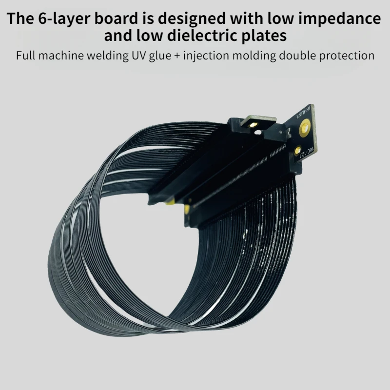 PCI-E 4.0 X16 Graphics Card Sh - đánh giá và giá Pcie 4.0 X16 Riser Cable 90 Degree