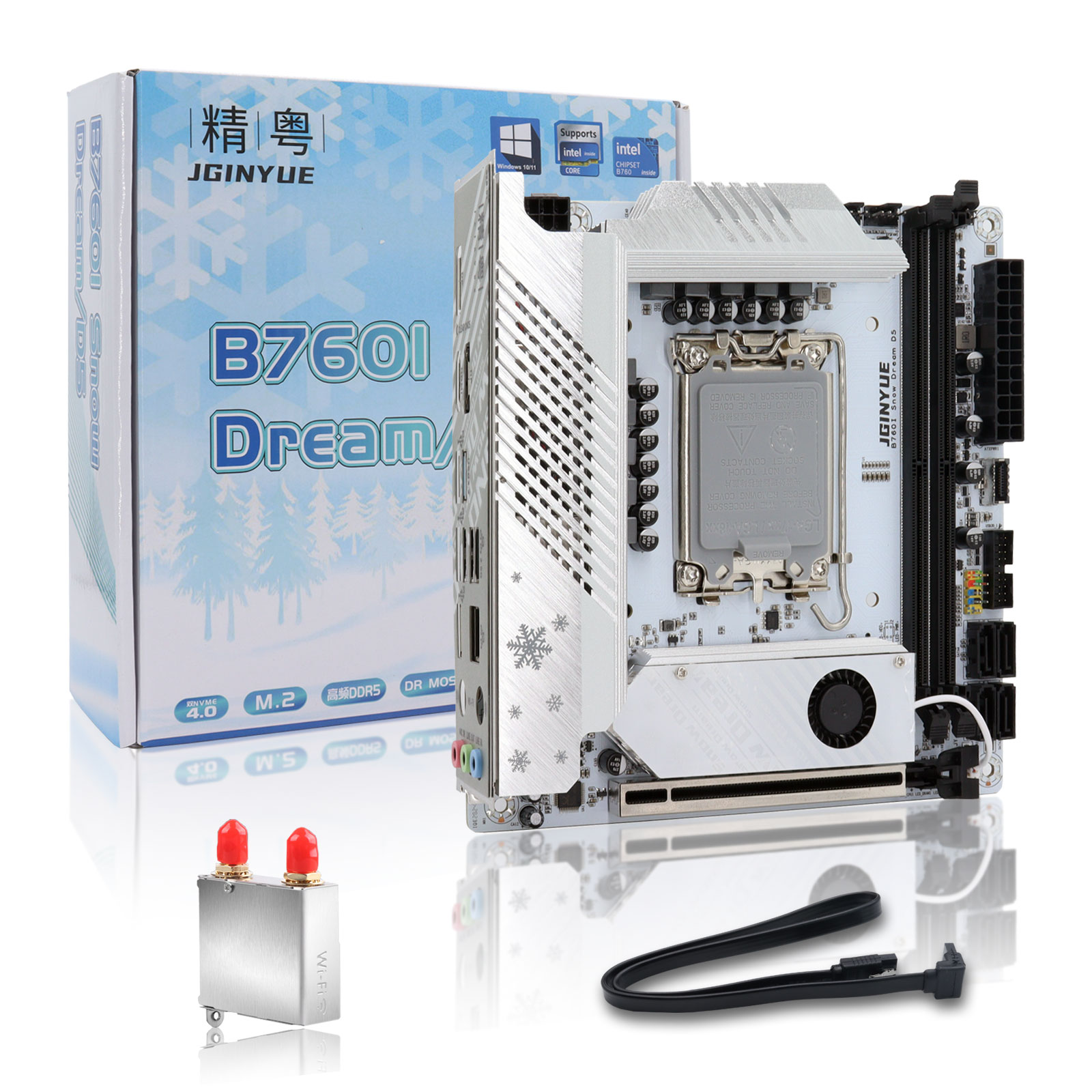 JGINYUE B760 Motherboard Mini  - đánh giá và giá Lga 1700 Ddr5 Itx Motherboard