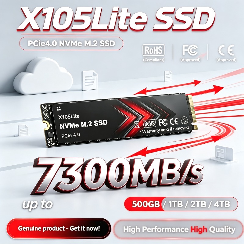 X105Lite M.2 NVMe SSD PCIe 4.0 - đánh giá và giá M.2 Nvme 4Tb Pcie 4.0 Ssd