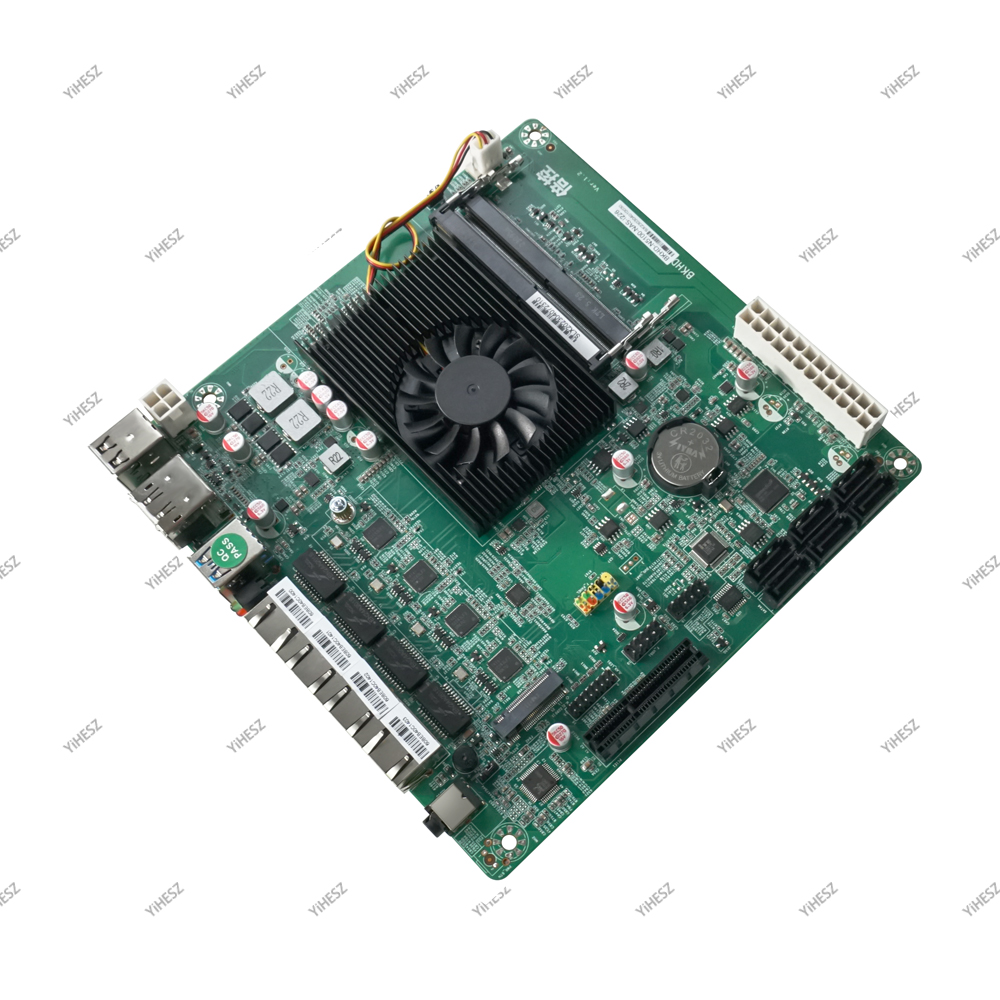 BK N5105 Quad-Core N100 Soft R - đánh giá và giá Nas Motherboard N100 6 Sata